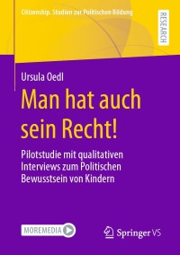 Cover image: Man hat auch sein Recht! 9783658313036