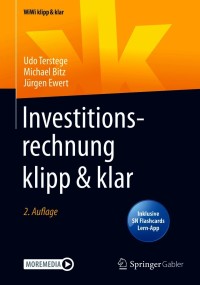 表紙画像: Investitionsrechnung klipp & klar 2nd edition 9783658313050