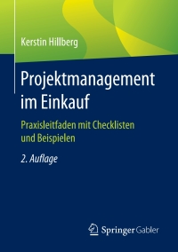Imagen de portada: Projektmanagement im Einkauf 2nd edition 9783658313098