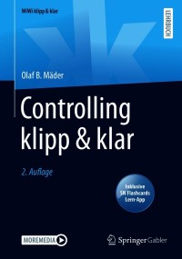 Cover image: Controlling klipp & klar 2nd edition 9783658313159