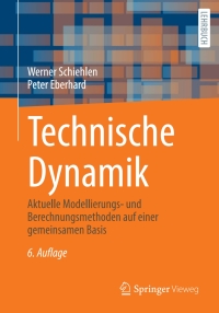 Imagen de portada: Technische Dynamik 6th edition 9783658313722