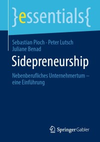 Imagen de portada: Sidepreneurship 9783658315047