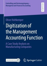 Imagen de portada: Digitization of the Management Accounting Function 9783658315085