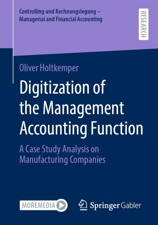 Cover image: Digitization of the Management Accounting Function 9783658315085