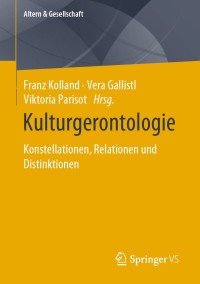 Cover image: Kulturgerontologie 9783658315467