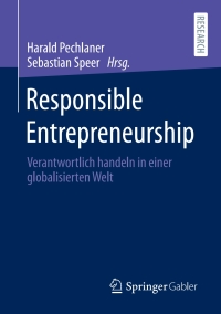 Cover image: Responsible Entrepreneurship 1st edition 9783658316150