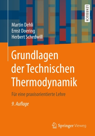 Cover image: Grundlagen der Technischen Thermodynamik 9th edition 9783658317263