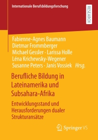 Cover image: Berufliche Bildung in Lateinamerika und Subsahara-Afrika 1st edition 9783658317515