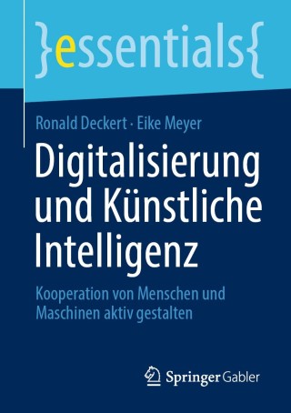 Cover image: Digitalisierung und Künstliche Intelligenz 9783658317942