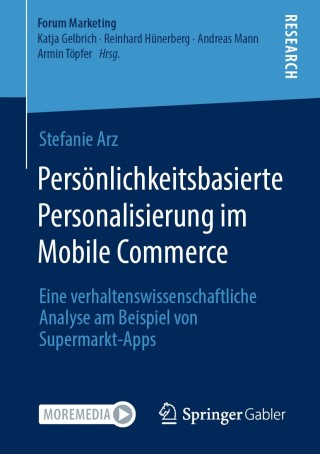 Immagine di copertina: Persönlichkeitsbasierte Personalisierung im Mobile Commerce 9783658318185