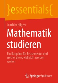 Cover image: Mathematik studieren 9783658318321