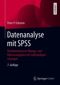 Imagen de portada: Datenanalyse mit SPSS 7th edition 9783658318369