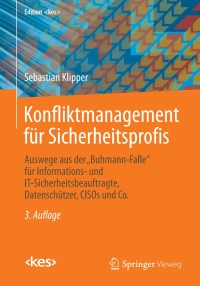 Immagine di copertina: Konfliktmanagement für Sicherheitsprofis 3rd edition 9783658318406