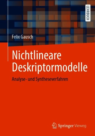 Cover image: Nichtlineare Deskriptormodelle 9783658319434