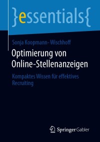 Cover image: Optimierung von Online-Stellenanzeigen 9783658319748