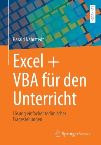 Imagen de portada: Excel + VBA für den Unterricht 9783658320010