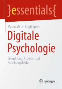 Cover image: Digitale Psychologie 9783658320102