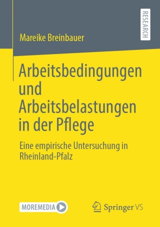 Imagen de portada: Arbeitsbedingungen und Arbeitsbelastungen in der Pflege 9783658320201
