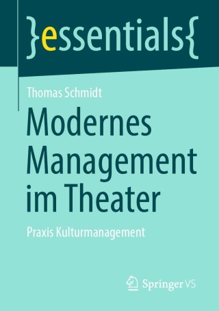 Cover image: Modernes Management im Theater 9783658320249