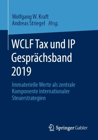 Titelbild: WCLF Tax und IP Gesprächsband 2019 9783658320720