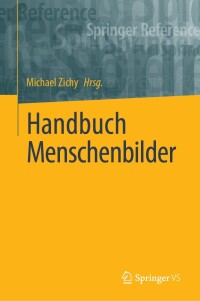 Cover image: Handbuch Menschenbilder 9783658321277