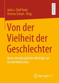 Imagen de portada: Von der Vielheit der Geschlechter 9783658322502