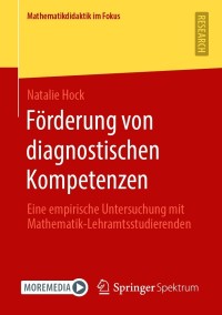 Cover image: Förderung von diagnostischen Kompetenzen 9783658322854