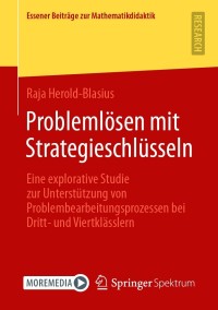 Imagen de portada: Problemlösen mit Strategieschlüsseln 9783658322915