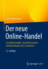 Cover image: Der neue Online-Handel 12th edition 9783658323134