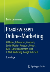Cover image: Praxiswissen Online-Marketing 8th edition 9783658323394