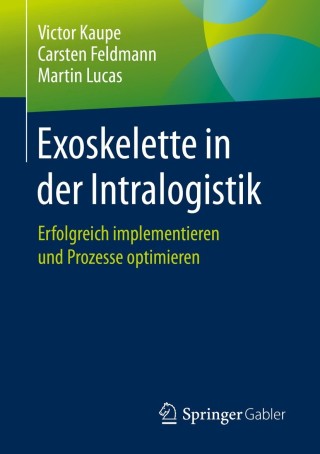 Cover image: Exoskelette in der Intralogistik 9783658323455