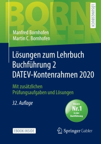 صورة الغلاف: Lösungen zum Lehrbuch Buchführung 2 DATEV-Kontenrahmen 2020 32nd edition 9783658323516