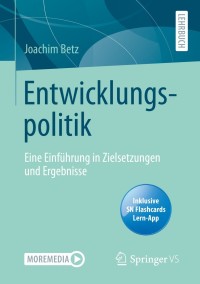 Cover image: Entwicklungspolitik 9783658324667