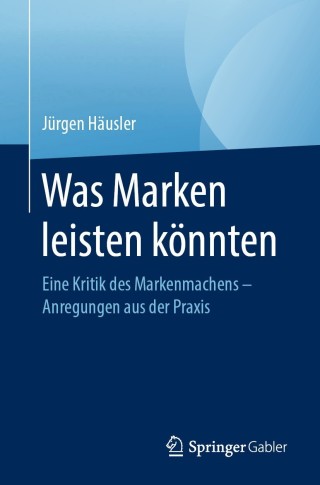 Cover image: Was Marken leisten könnten 9783658324919