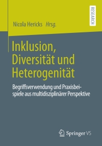 Cover image: Inklusion, Diversität und Heterogenität 9783658325497