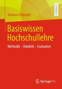 Imagen de portada: Basiswissen Hochschullehre 9783658325619