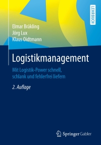 Imagen de portada: Logistikmanagement 2nd edition 9783658325824