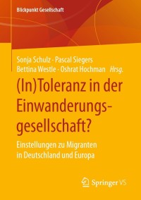 Imagen de portada: (In)Toleranz in der Einwanderungsgesellschaft? 9783658326265