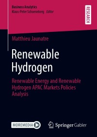Cover image: Renewable Hydrogen 9783658326418