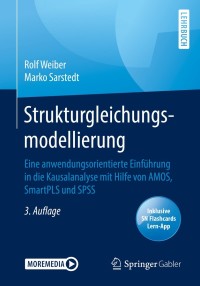 Omslagafbeelding: Strukturgleichungsmodellierung 3rd edition 9783658326593