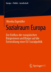 Titelbild: Sozialraum Europa 9783658327989