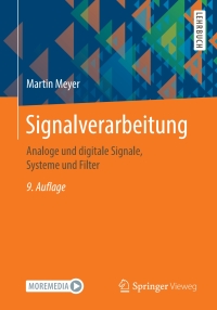 Cover image: Signalverarbeitung 9th edition 9783658328009