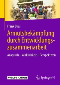 Imagen de portada: Armutsbekämpfung durch Entwicklungszusammenarbeit 9783658328047