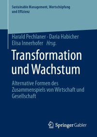 Cover image: Transformation und Wachstum 9783658328085