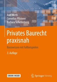 Titelbild: Privates Baurecht praxisnah 3rd edition 9783658328214