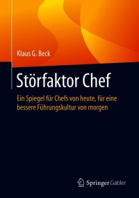 Cover image: Störfaktor Chef 9783658328252