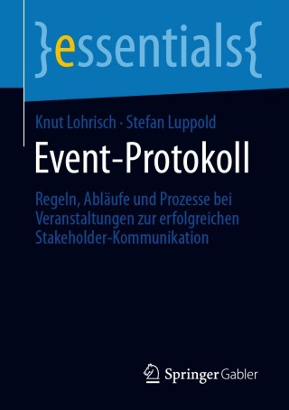 Imagen de portada: Event-Protokoll 9783658328771