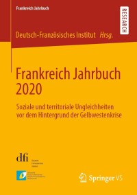 Cover image: Frankreich Jahrbuch 2020 9783658329075