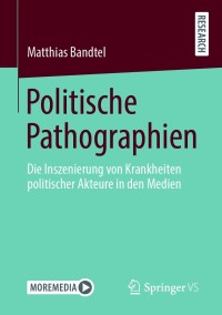 Cover image: Politische Pathographien 9783658329297