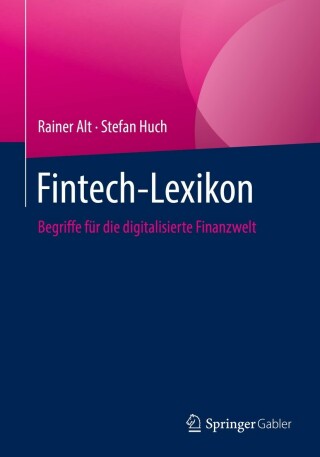 Cover image: Fintech-Lexikon 9783658329600
